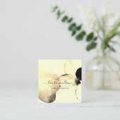 Abstrakte Farbtöne - Innenarchitektur Quadratische Visitenkarte (Stehend Vorderseite)