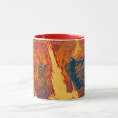 Abstrakte Farbtöne, Kunst-Kaffee-Tasse Tasse (Zentrum)