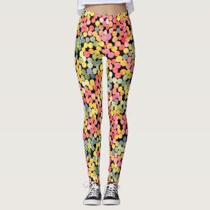 Abstrakte Farbtöne Leggings