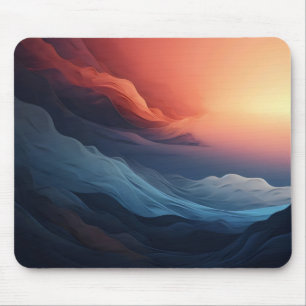 Abstrakte Farbtöne Mousepad