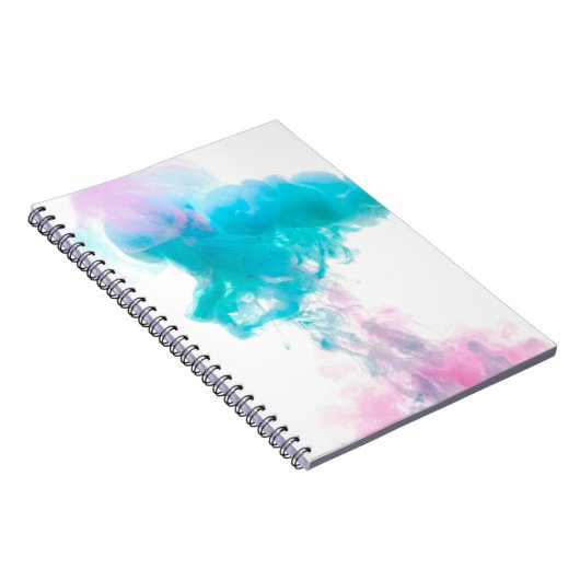 Abstrakte Farbtöne Notizblock (Rechte Seite)