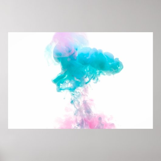 Abstrakte Farbtöne Poster (Vorne)