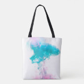 Abstrakte Farbtöne Tasche (Rückseite)
