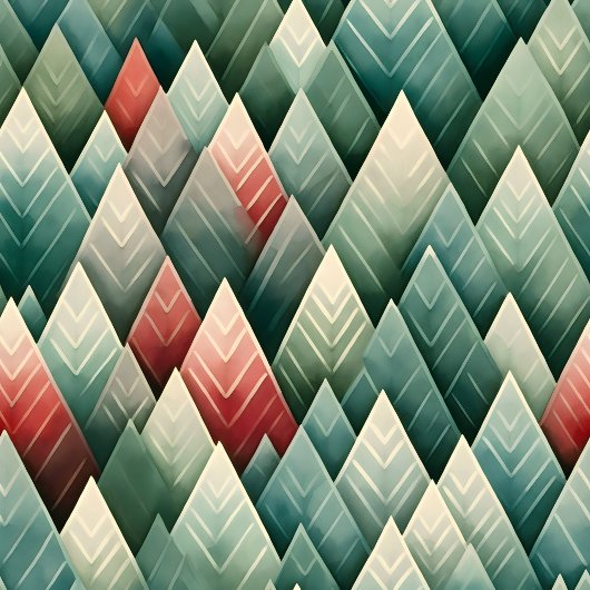 Abstrakte Farbtöne Weihnachtsbäume Decke