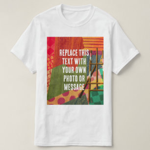 Abstrakte Färbungskunst T-Shirt
