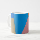 ABSTRAKTE FARBWAND KAFFEETASSE (Vorderseite Links)