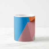 ABSTRAKTE FARBWAND KAFFEETASSE (Mittel)