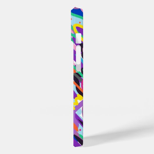 Abstrakte Farbwiedergabe Case-Mate iPhone Hülle (Rückseite / Links)