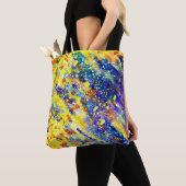Abstrakte, feine Farben Tasche (Von Nahem)
