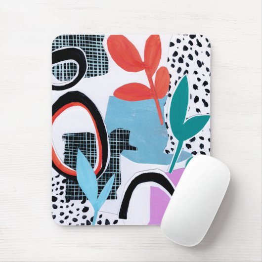 Abstrakte Feldfahrt Mousepad (Mit Mouse)