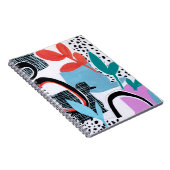 Abstrakte Feldfahrt Notizblock (Rechte Seite)