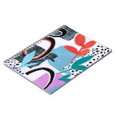 Abstrakte Feldfahrt Notizblock (Linke Seite)