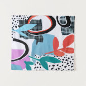 Abstrakte Feldfahrt Wandteppich (Vorderseite (Horizontal))