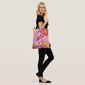 Abstrakte Feminine Art Bold & Colorful Women's Day Tasche (Am Model)