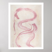 abstrakte feminine Wandkunst Poster (Vorne)