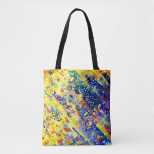 Abstrakte fette Farben Tasche