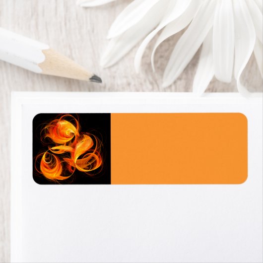 Abstrakte Feuerball-Kunst (Insitu)