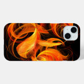 Abstrakte Feuerball-Kunst Case-Mate iPhone Hülle (Rückseite (Horizontal))