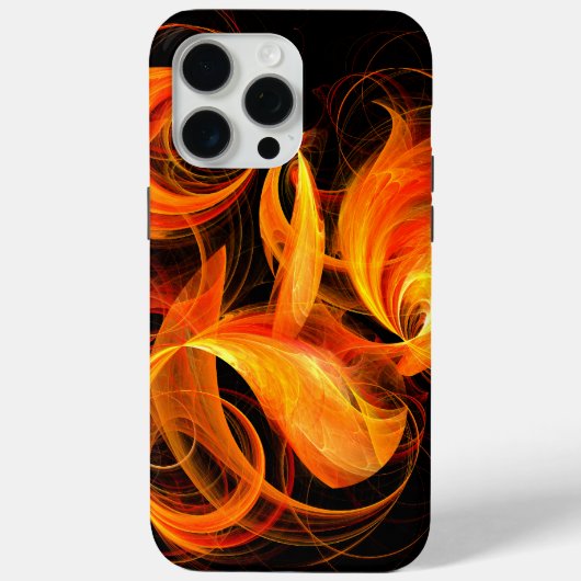 Abstrakte Feuerball-Kunst Case-Mate iPhone Hülle (Rückseite)