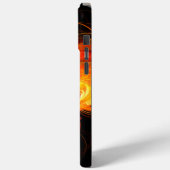 Abstrakte Feuerball-Kunst Case-Mate iPhone Hülle (Rückseite / Links)