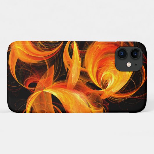 Abstrakte Feuerball-Kunst Case-Mate iPhone Hülle (Rückseite (Horizontal))