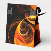 Abstrakte Feuerball-Kunst Geschenkschachtel (Rückseite)