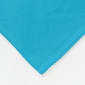 Abstrakte Feuerfinger Fleecedecke (Ecke)