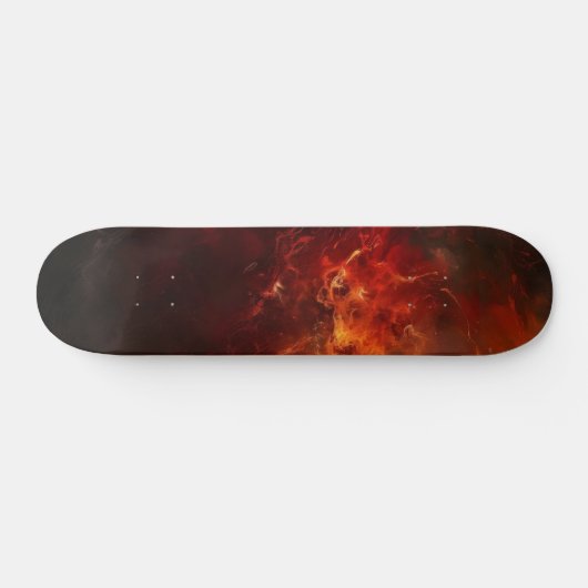 Abstrakte Feuerkunst Skateboard (Horizontal)