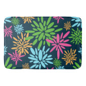 Abstrakte Feuerwerkskörper-Blume Badematte (Vorderseite)