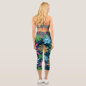 Abstrakte Feuerwerkskörper Blume Capris (Rückseite)