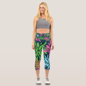 Abstrakte Feuerwerkskörper Blume Capris (Vorderseite)