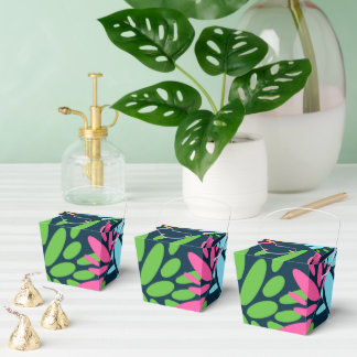 Abstrakte Feuerwerkskörper-Blume Gefälligkeitsbox Geschenkschachtel