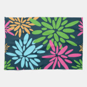 Abstrakte Feuerwerkskörper Blume Küchentücher (Horizontal)