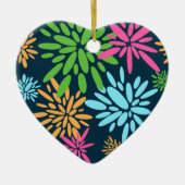 Abstrakte Feuerwerkskörper Blume Ornament (Vorne)