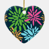 Abstrakte Feuerwerkskörper Blume Ornament (Hinten)