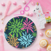 Abstrakte Feuerwerkskörper Blume Papierplatte Pappteller (Party)