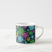 Abstrakte Feuerwerkskunst Blume Spezielle Tasse (Rechts)