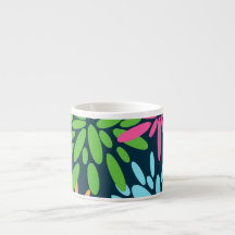 Abstrakte Feuerwerkskunst Blume Spezielle Tasse