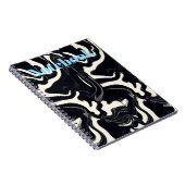 Abstrakte Figuren Design Notizblock (Rechte Seite)