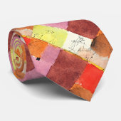Abstrakte Figuren Kunst - Bold Modern Necktie Krawatte (Gerollt)