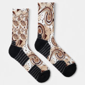 Abstrakte Figuren Socken (Rechts)
