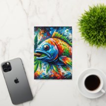 Abstrakte Fische