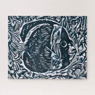 Abstrakte Fische   Herausforderung Hard Jigsaw P Puzzle