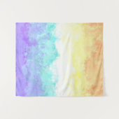 Abstrakte Flagge für Genderfaun Wandteppich (Vorderseite (Horizontal))