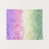 Abstrakte Flagge für Genderfaun Wandteppich (Vorderseite (Horizontal))