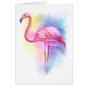 Abstrakte Flamingo-Rosa-Abbildung