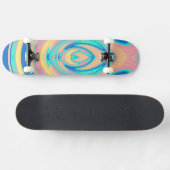 Abstrakte Flamme 14 Skateboard (Horizontal)
