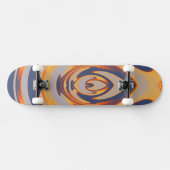 Abstrakte Flamme 21 Skateboard (Horizontal)
