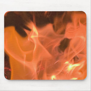 Abstrakte Flamme Mousepad