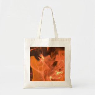 Abstrakte Flamme Tragetasche